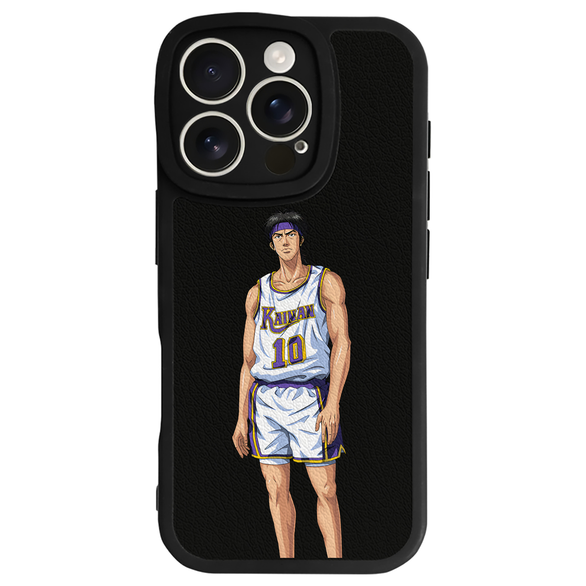 （画像用） SLAM DUNK／スラムダンク 【iPhone 16シリーズ対応】シリコンスマホケース（レザー調） 材質：シリコン